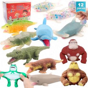 Jouets sensoriels anti-stress à presser pour garçons et filles, en PU écologique, ensemble de jouets Fidget EN71 Popit, jouets sensoriels pour enfants autistes - Product Image 1