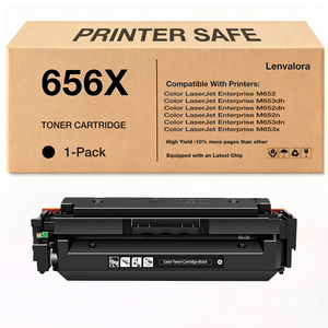 Cartuccia <span class=keywords><strong>toner</strong></span> nera ad alta resa, sostitutiva <span class=keywords><strong>per</strong></span> HP 656X 656A CF460X, compatibile con la stampante HP Color Enterprise M652dn - Product Image 4