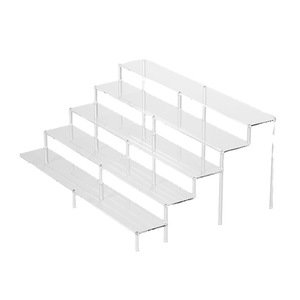 ชั้นวางอะคริลิคใสแบบหลายชั้นสำหรับฟิกเกอร์ Pop Mart Blind Box และตุ๊กตาเลโก้ ดีไซน์เรียบง่ายทันสมัย - Product Image 4