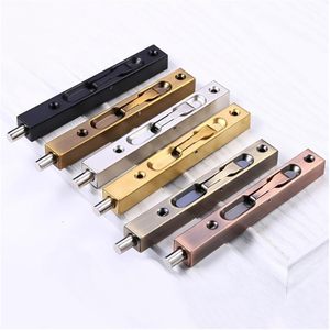 Palanca DE ACCIÓN Seguridad Flush Hardware Acero inoxidable Puerta del hogar Perno de puerta oculto Pestillo de protección de seguridad Cerradura deslizante Baño - Product Image 6