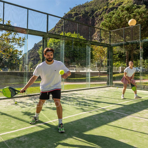 Enlio-Cancha de Pádel panorámica personalizada, equipo de cancha de Pádel para interior y exterior, proveedor profesional de campos deportivos - Product Image 6