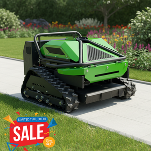 free shipping CE 600mm remote control mower crawler 224cc engine EPA grass cutter garden machine - Product Image 1