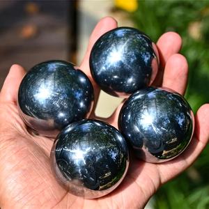 Vente flash - Sphère de cristal - Pierre de guérison en cristal naturel - Boule de cristal térahertz pour la décoration de la maison - Product Image 6