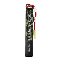 Batterie Lipo rechargeable 1200mAh 3S 11.1V 25C pour pistolet d'airsoft