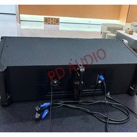 Système de sonorisation professionnel HDL 50-A 4K à double haut-parleur actif de 12 pouces 3 voies, haute puissance pour la scène, le son live et les tournées