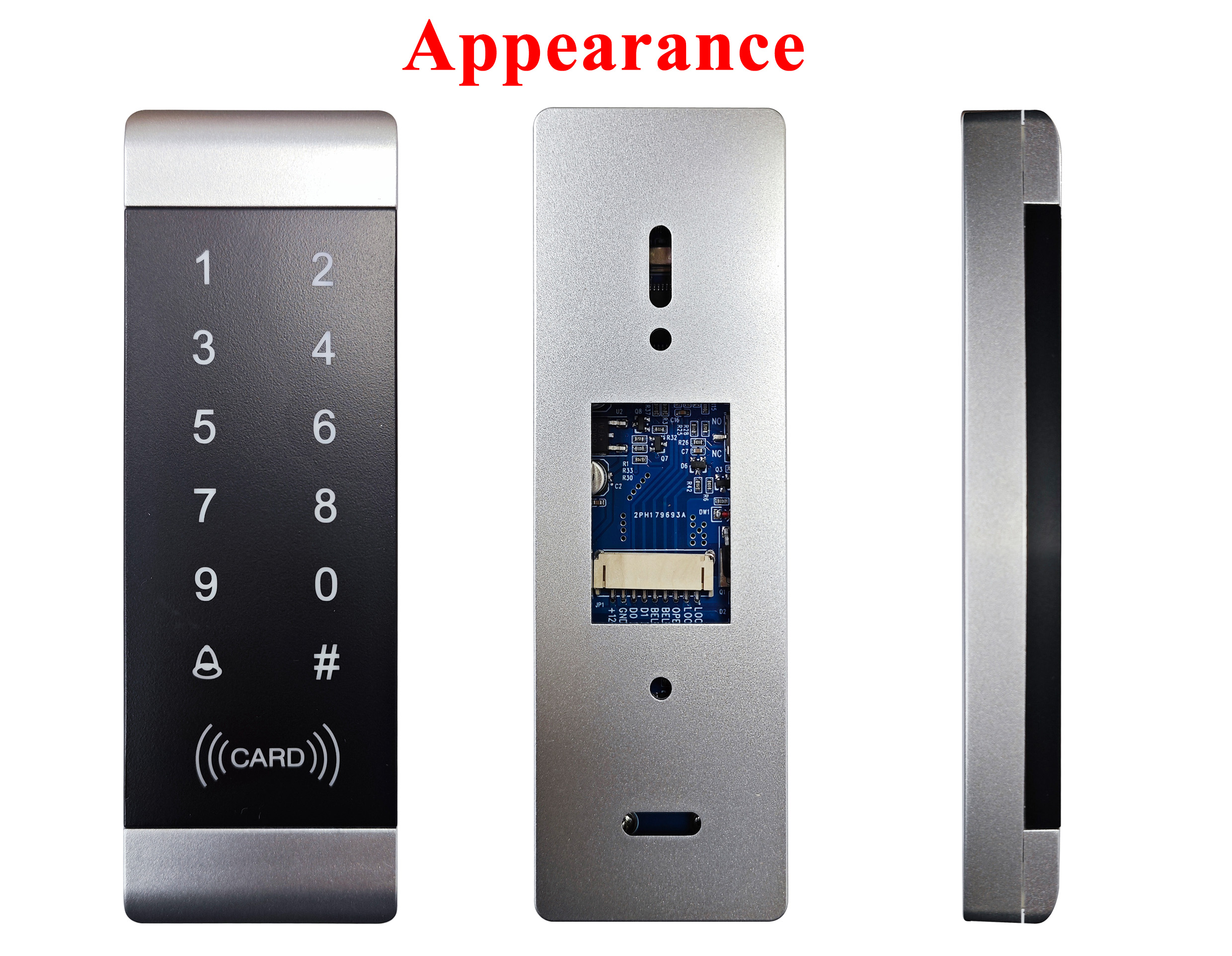 125Khz/13.56Mhz Standalone RFID Access Control Keypad for Single