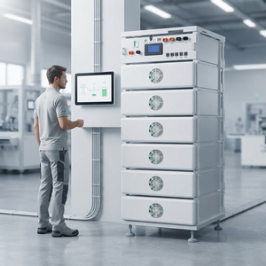 Gabinete de Almacenamiento de Energía de Litio de Alto Voltaje Serie REGS Modular con Enfriamiento por Aire para Uso Comercial e Industrial en Fábricas - Product Image 3