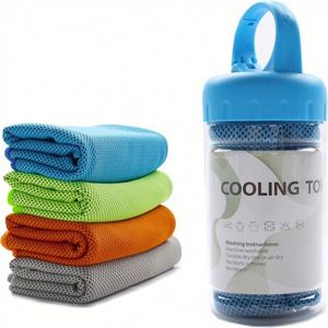Serviette rafraîchissante en microfibre à séchage rapide, personnalisable, 30*80 30*90 30*100 cm, pour la salle de sport, le sport, le cou, l'extérieur, la tête, les voyages - Product Image 3