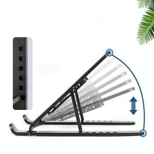 Universal Tablet Laptop Stand Foldable Stand Lifting Base Heat Dissipation Portable Elevated <strong>Storage</strong> <strong>Rack</strong> Computer Accessories - Product Image 3