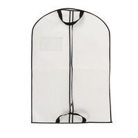 Sac à vêtements pliable en non-tissé, grande capacité, durable et écologique, avec poignée et fermeture éclair pour le rangement des vêtements