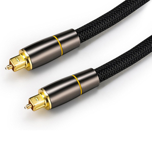 Cable de Salida Digital de Fibra SPDIF/Toslink, Chapado en Oro, 5.1 Canales, Amplificador de Audio, Control de Micrófono, Longitud Personalizable, PVC - Product Image 5