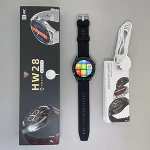 smart watch hw28 NFC Offline payment Location Share Smart wearable Watch Electronics Men Women Wear for IOS Android phone