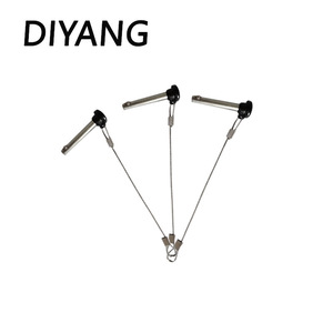 Diyang Quick-Release <b>Pins</b> Ball End Bright Finish Standard Type General Use - Product Image 3