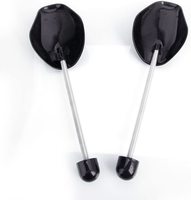 Support de chaussure réglable à ressort en plastique noir avec logo personnalisé
