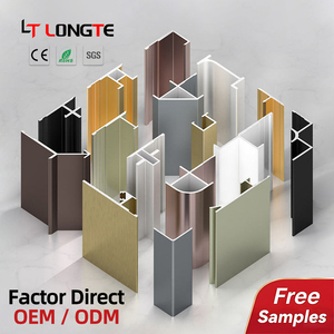 Profils <span class=keywords><strong>de</strong></span> transition en alliage d'aluminium professionnel pour sols, bandes décoratives pour joints <span class=keywords><strong>de</strong></span> <span class=keywords><strong>carrelage</strong></span>, couvre-joints d'expansion, moulures décoratives - Product Image 1