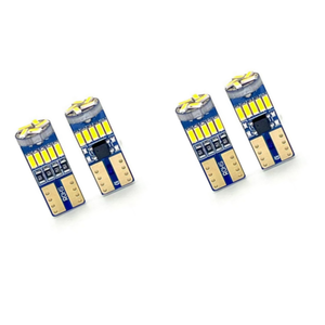 Xe ánh sáng phụ kiện T10-15SMD 12V 6.3 Wát 390lm Đèn Đọc Sách nội thất xe chỉ số đèn <span class=keywords><strong>LED</strong></span> với đa màu sắc - Product Image 2