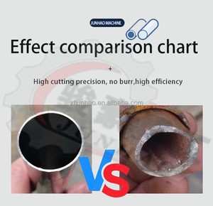 Độ chính xác cao cắt Ống thép không gỉ bằng đường sắt loại đường ống máy cắt giá của nhà sản xuất - Product Image 5