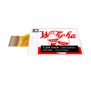 Módulo de Pantalla ePaper DKE de 1.54 Pulgadas, 4 Colores (Negro, Blanco, Rojo, Amarillo), 152×152, Pantalla de Tinta Electrónica Bistable para Etiquetas Electrónicas de Estante - Product Image 3