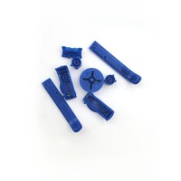 Ensemble de boutons de remplacement colorés A B L R, boutons D-pad, ensemble complet de boutons pour Game Boy Advance pour GBA