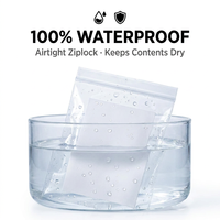 Sac robuste en PE transparent à fond carré, épaisseur personnalisée 0,08 mm-0,16 mm, protection extra épaisse pour machines, vente en gros OEM