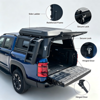 Couverture de benne de camion haute résistance, imperméable et résistante à la chaleur pour Ford Ranger, Jeep, Toyota Tundra Pickup