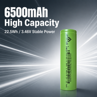 Высокомощный аккумулятор Battivus SA112 6500 мАч 21700, 3.46В, 65А, с кремниевым анодом, для FPV-дронов и профессиональных стабилизаторов