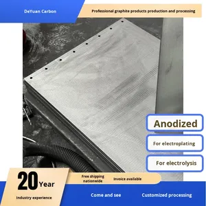 Tấm than chì mật độ cao xử lý anốt hóa mạ điện phân axit đặc biệt chống ăn mòn kiềm tùy chỉnh - Product Image 2