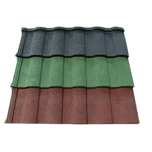 Wholesale Roman Style Steel Roof Tiles Stone Coated Metal Traditional Design Available India Roofing Sheets