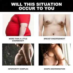 Bienen gift Gynäkomastie Straffung schrumpft Männer Brust muskel Build Pector alis Heizöl - Product Image 3