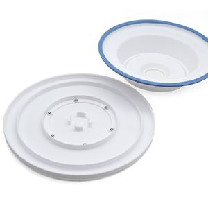 Wholesale Plastic <strong>Cake</strong> Turntable PP Piping <strong>Cake</strong> Stand Decorating <strong>Table</strong> DIY 360 Rotation Anti-Slip Strip Rotating Tray Tool - Product Image 1