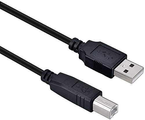 Arduino UNO USB Data Sync Cable for Arduino Mega 2560 Rev 3 R3 Microcontroller USB-A to USB-B2.0/3.0 Data Transmission Cable