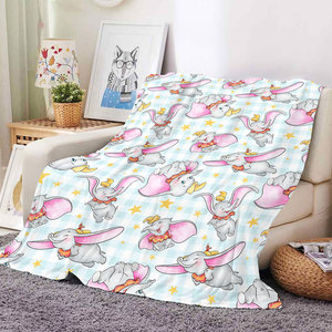 Manta <span class=keywords><strong>de</strong></span> Franela Personalizada con Diseño <span class=keywords><strong>de</strong></span> <span class=keywords><strong>Elefante</strong></span> Volador para Niños, Suave Manta <span class=keywords><strong>de</strong></span> Felpa con Diseño <span class=keywords><strong>de</strong></span> Dibujos Animados, Regalo para Bebés y Niños - Product Image 2