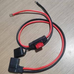 Ecoflow 附加电池电缆 XT150 转 O 型环 50A 8AWG 1M 延长适配器电缆，带保险丝，用于电池接线 - Product Image 1
