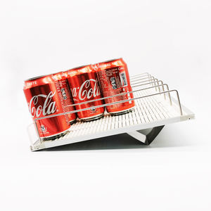 <b>Supermarket</b> <b>Shelf</b> Gravity Smart Roller Wire <b>Shelf</b> Divider With Front Stopper and Divider for Furniture - Product Image 6