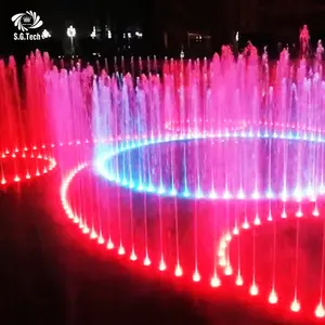 Fuente de agua de gran rendimiento para espectáculos musicales, suministro de gran rendimiento, para baile al aire libre, hecho en China