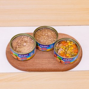 Vente chaude de bonne qualité <span class=keywords><strong>prix</strong></span> d'usine morceau/<span class=keywords><strong>thon</strong></span> en conserve râpé dans l'huile 140g/160g/185g - Product Image 1