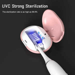 Factory Price Travel Super Mini Size Intelligent Electric Lightweight <b>Toothbrush</b> <b>Holder</b> Uvc Light - Product Image 3