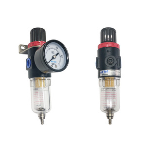 ตัวกรองปรับแรงดันลม Airtac Air Source Processor AFR2000 พร้อมตัวแยกน้ำสำหรับระบบนิวเมติกส์ - Product Image 2