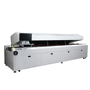 LED Welding Machine Factory New Product 8~10 Zone SMT Reflow Oven Machine PCB Reflow Soldering Equipment