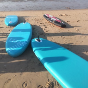 Nhà máy trực tiếp thả khâu + PVC sup bảng đứng lên tàu chèo Inflatable ván lướt sóng - Product Image 2