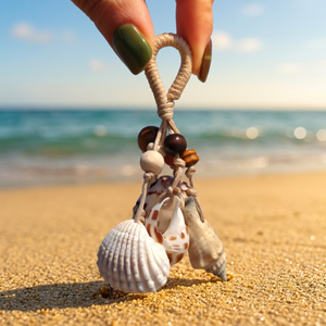 Wholesale Natural <b>Shell</b> Wind Chime Handmade Seashell Pendant Rope Hanging <b>Ornament</b> for Travel Home Decor Gift Coastal Decoration - Product Image 6