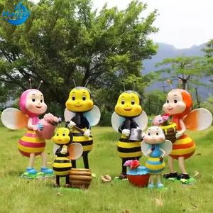 Esculturas de Abejas de Resina de Tamaño Real para Exteriores, Decoración de Jardín y Paisaje - Product Image 4