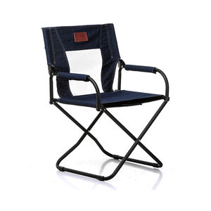 كرسي تخييم قابل للطي من الفولاذ والقماش للاستخدام الخارجي، كرسي مخرج عالي الجودة للشاطئ والصيد والنزهات - Product Image 3