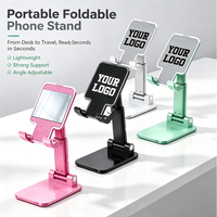 Support de téléphone promotionnel pour cadeaux d'affaires avec logo de marque personnalisé imprimé, supports de téléphone et de tablette personnalisés, support de téléphone avec logo
