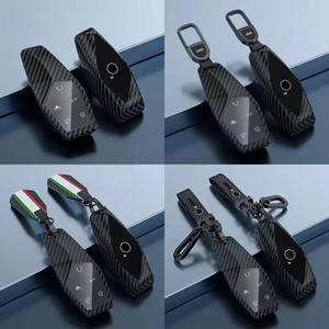 2025 Zinc Alloy Carbon Fiber Pattern <b>Car</b> Key Protection Case <b>for</b> MG ONE <b>Accessories</b> - Product Image 5