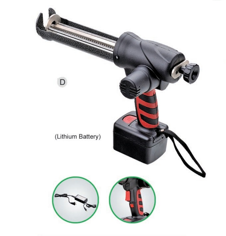 electric cordless caulking gun