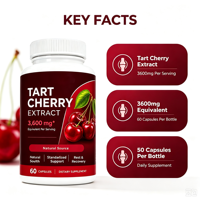 Suplemen Kesehatan Sendi dan Penyeimbang Asam Urat Ekstrak Ceri Tart 3600mg Siap Kirim 60 Kapsul Campuran Sehat