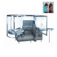 Machine de remplissage automatique de bouteilles de jus et de cosmétiques à haute efficacité, ligne de production d'emballage et de bouchage de liquides