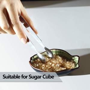 Новое поступление пользовательские красочные вечерние бар барбекю сахара мини клип хлеб пищевого льда зажим льда Tong для ведерко со льдом - Product Image 3