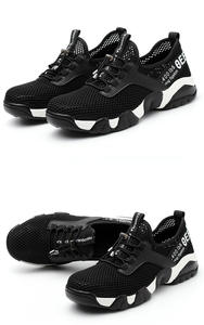 Wholesale Summer Breathable Lightweight <b>Steel</b> <b>Toecap</b> Puncture Anti-smash Labor protection Work Safety <b>Shoes</b> - Product Image 4